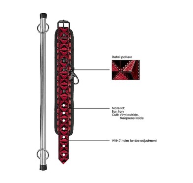 Luxury Spreader Bar - Burgundy